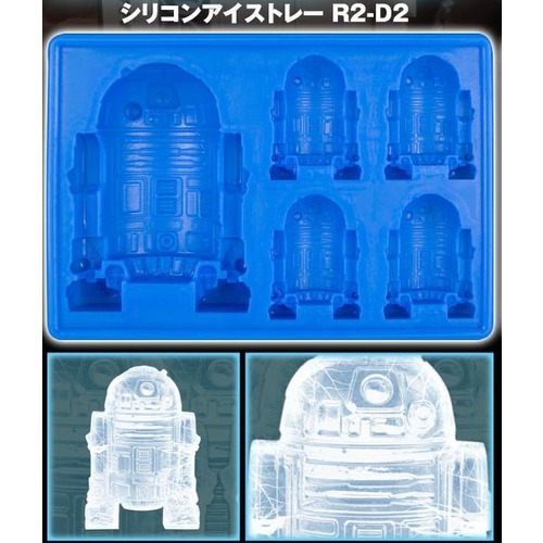 【クリックでお店のこの商品のページへ】壽屋 スター・ウォーズ シリコンアイストレー R2-D2