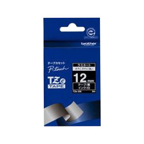 【クリックでお店のこの商品のページへ】TZeテープ TZe-335 12mmテープ 黒/白