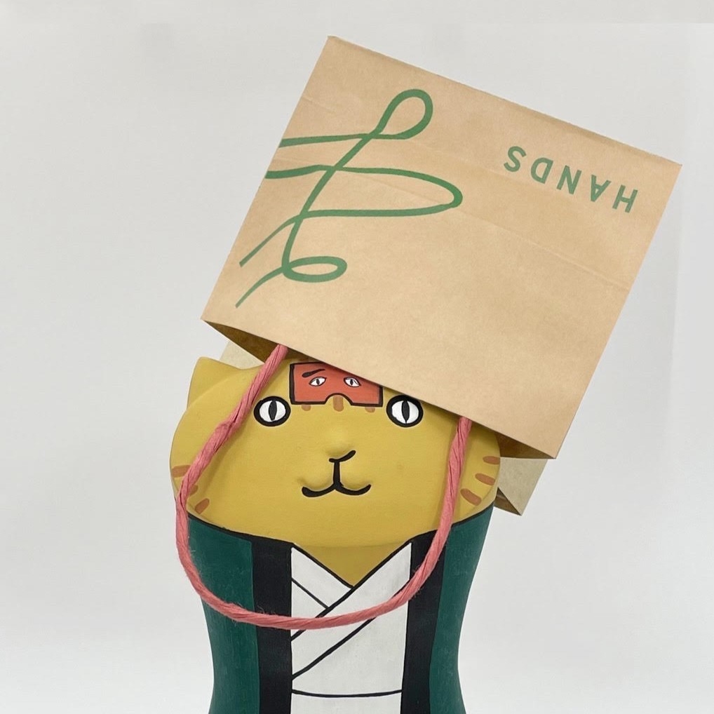 【博多店】リニューアルオープン記念　ハンズ博多店限定　福かぶり猫